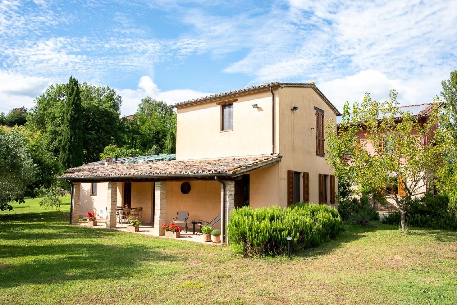 Casale San Cristoforo Villa Citta di Castello Bagian luar foto