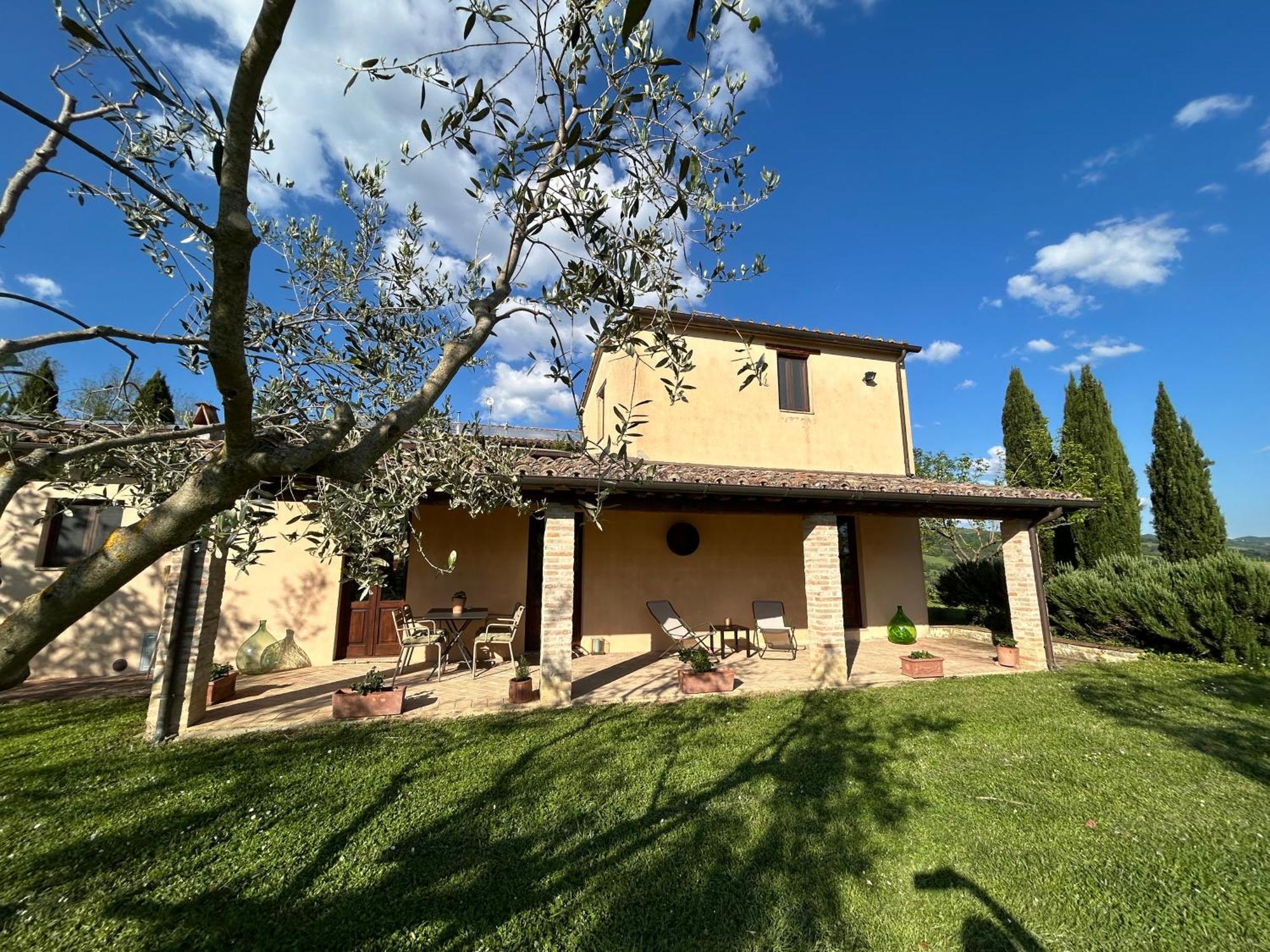 Casale San Cristoforo Villa Citta di Castello Bagian luar foto